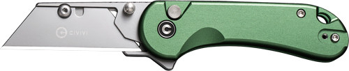 CIVIVI Elementum Utility Knife 2.26" Green Handle w/ 3 Extra Blades