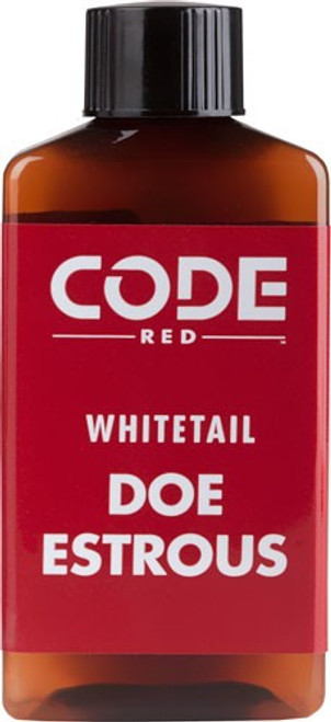 CODE RED DEER LURE DOE ESTRUS 4FL OUNCES BOTTLE