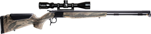 CVA Optima 50 Cal 26" Muzzleloader with 3-9x40 Scope - Black/Realtree Legacy