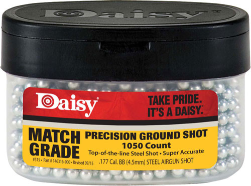 DAISY BB'S MATCH GRADE 1050-PK 12-PACK CARTON