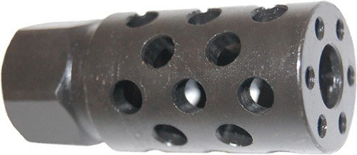 Guntec Multi-Port Compensator AR-308 5/8x24 TPI Black