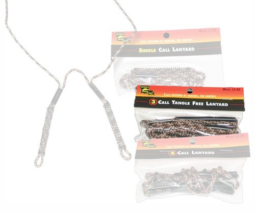 Haydel's Triple Camo Call Lanyard for Hunting Calls