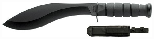 KA-BAR Combat Kukri 8" Fixed Blade Knife with MOLLE Polyester Sheath