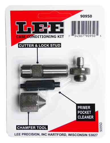 Lee Case Conditioning Kit - Cutter, Chamfer Tool & Primer Pocket Cleaner