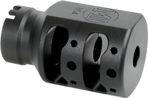 MI Alpha Tank Muzzle Brake 24mm Black Matte Nitride