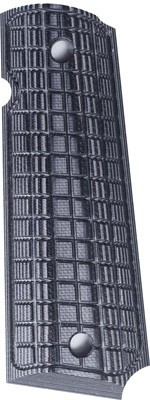 Pachmayr Dominator G10 Grips for 1911 Gray/Black Grappler Pattern