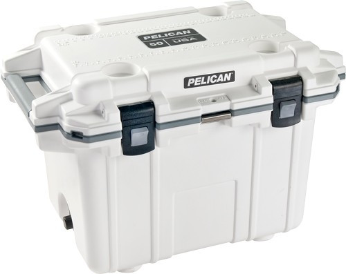 Pelican IM 50 Quart Elite Cooler White/Gray