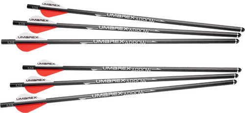 Umarex AirJavelin Carbon Fiber Arrows 6-Pack with 50gr Field Tips