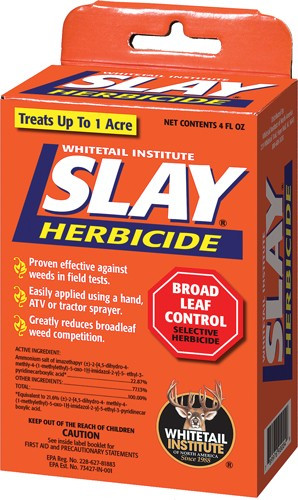 Whitetail Institute Herbicide Slay Selective Broadleaf Weed Control 4oz 1 Acre