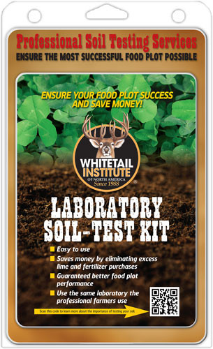 Whitetail Institute Soil pH Test Kit for Food Plot Management