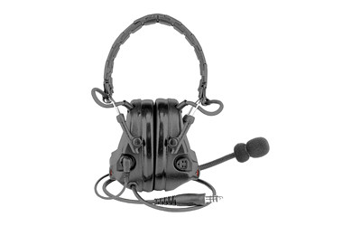 3M Peltor ComTac V Electronic Earmuff Headband Single Lead NATO Wiring Black MT20H682FB-47 SV