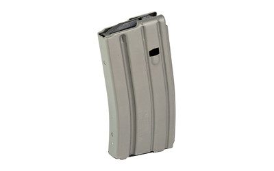 DURAMAG Speed .223 Rem/5.56 NATO/300 Blackout 20-Round AR-15 Magazine, Black AGF Follower, Aluminum, Gray