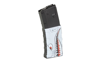 Mission First Tactical EXD Magazine, .223 Rem/5.56 NATO, 30 Rounds, AR-15, Shark Graphic