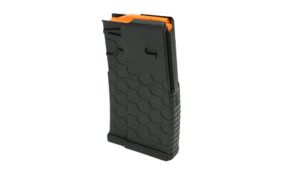 HEXMAG AR-10/.308 SR25 Magazine, .308 Win/7.62 NATO, 20 Rounds, Hexture Design, Black