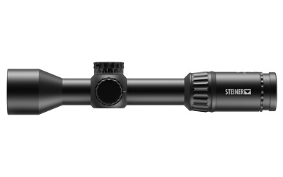 Steiner H6Xi Rifle Scope, 2-12X42mm, STR-MIL Reticle, 30mm Tube, First Focal Plane, Black 8782