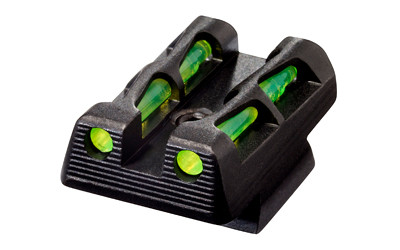 Hi-Viz CZLW11 LiteWave Rear Sight for CZ 75/85/P-01 Pistols, Includes Green, Red and Black Replaceable LitePipes