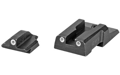 Hi-Viz RGS9N121 Tritium NiteSight Front and Rear Sight Set for Ruger Security 9, White Halo Night Sights