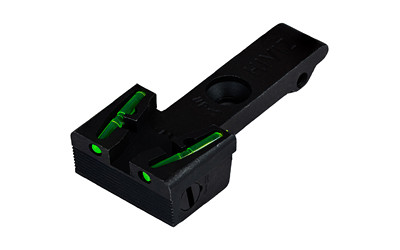 Hi-Viz RGRAD211 Adjustable Rear Sight for Ruger Revolvers with Factory Adjustable Rear, Excl. SP101/LCRx, Green & Red LitePipes