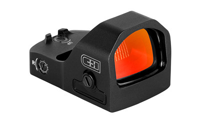 C&H Precision EDC XL Red Dot Sight, 1X, 22mm Objective, 27 MOA Circle/3 MOA Dot, RMR Footprint, Black