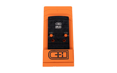 C&H Precision V4 Optic Mounting Plate - RMR to Holosun EPS/EPS Carry Adapter, Black Anodized