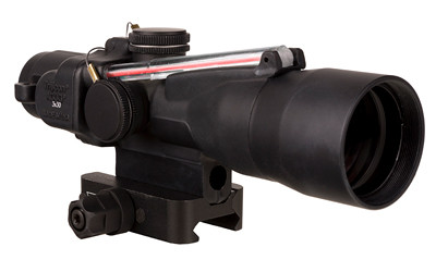 Trijicon ACOG, 3X30mm, Dual Illuminated Red Crosshair .300BLK/220 Grain, Includes Q-LOC Mount, Matte Finish, Black TA33-C-400383