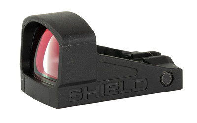 Shield Sights SHIELD Mini Sight, Compact, Glass Edition, Red Dot Sight, Non Magnified, Fits SMSc Footprint, 8 MOA Dot, Black SMSC-8MOA-GLASS