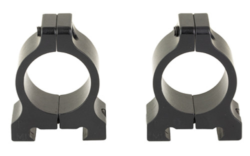 DNZ Freedom Reaper, 2 Piece, 1" Rings, Medium Height, , Vertical Closure, Black RM1M2