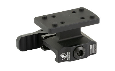 American Defense Mfg. AD-TR-LW Lightweight QD Optic Mount, Lower 1/3 Co-Witness, RMSc Footprint, Black AD-TR-LW-11-STD