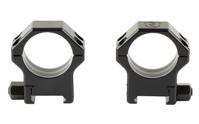 Riton Optics Contessa, 30mm Picatinny Rings, Hardened Steel, 12mm Height, Black XRC3012S23