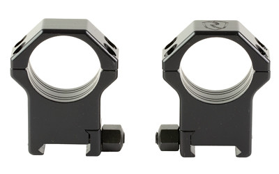 Riton Optics Contessa 30mm Hardened Steel Picatinny Scope Rings, 19mm Height, Black XRC3019S23