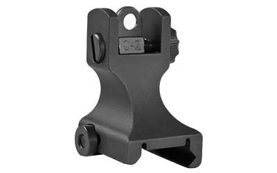 Samson Manufacturing Fixed Rear Sight, Picatinny, Black, Dual Aperture, 6061 Aluminum 02-00044-01