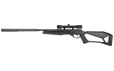 Crosman Fire Break Barrel Air Rifle, .177 Pellet, 1000 FPS, 26" Barrel, 4x32 Scope, Black