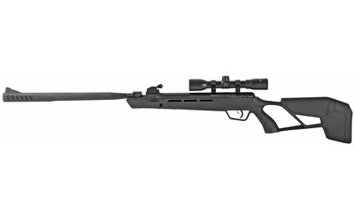 Crosman Mag-Fire Mission Air Rifle, .22 Caliber, 975 FPS, 10-Round, Nitro Piston, Black Synthetic
