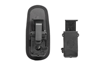 Alien Gear Holsters Cloak Mag Carrier, Single Stack, 9MM/40 Cal, Black, IWB/OWB CMCS-2-D