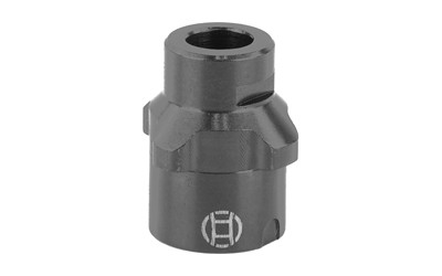 Gemtech 22 QDA Thread Mount, 1/2x28, for Standard Rimfire Threaded Barrels, 22LR, Black Finish 12202