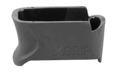 X-GRIP XGGL43-9 Mag Spacer, Adapts ETS 9-Round 9mm Magazines for Glock 43, Black