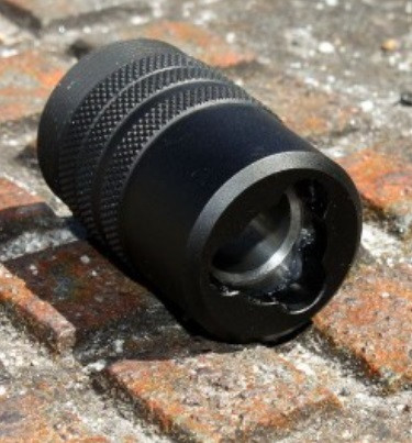 Gemtech 3-Lug Mount for GM-9/MM9, 9mm, HK MP5, Female Quick Disconnect, Black 12180