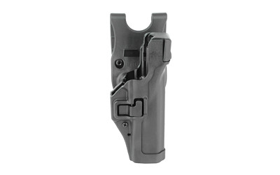 BLACKHAWK Level 3 SERPA Duty Belt Holster, Fits Glock 17/19/22/23/31/32, Right Hand, Black 44H100BK-R