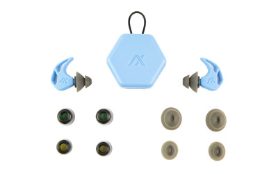 AXIL X20 Earplugs Slate Blue with Silicone and Foam Tips X20-BLUE