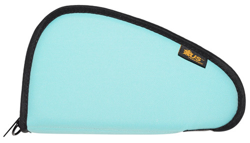 US PeaceKeeper Pistol Case 11"x6" 600 Denier Polyester, Robin's Egg Blue (P21211)