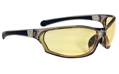Radians Barrage Shooting Glasses, Gray Frame, Smoke Anti-Fog Lens BE0641CS