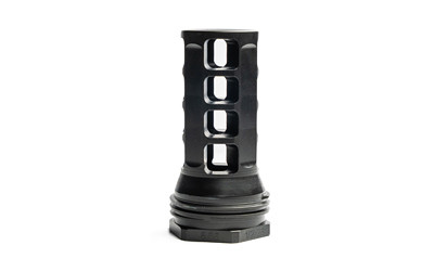 HUXWRX Safety Co Muzzle Brake QD 338 Caliber 5/8x24 Black HX-QD Magnum Ti Compatible 1647