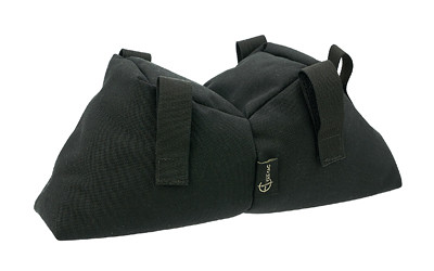 Cole-TAC Trap Bag Rifle Support, 12"x7"x3", 1000D Nylon, Water Resistant, Black TB2001