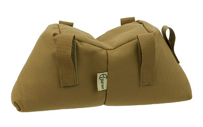 Cole-TAC Trap Bag Rifle Support, 12"x7"x3", 1000D Nylon, Water Resistant, Coyote Brown TB2002