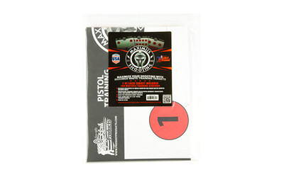 Pro-Shot Maximus White Pistol Training Target Set 23"x35" 6-Pack Multi-Color