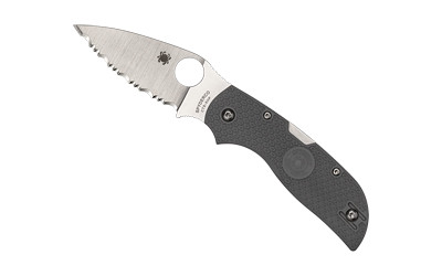 Spyderco Chaparral Lightweight Folding Knife, 2.8" XHP Blade, SpyderEdge, Gray FRN Handle C152SGY