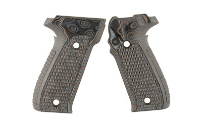 Hogue Extreme G10 Piranha Grip Panels for Sig Sauer P226, G-Mascus Black/Gray 26137-BLKGRY