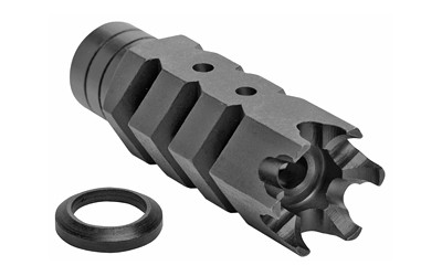 ATI Outdoors .308 Shark Muzzle Brake with Crush Washer, 5/8x24 Thread, Black Finish A.5.10.2553