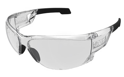 Mechanix Wear Type-N Safety Glasses, Clear Lens, Black Frame VNS-10AA-PU