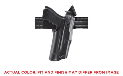 Safariland 6360 ALS/SLS Mid-Ride Level III Holster, Fits Glock 19/23, Right Hand, Plain Black Finish